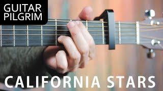 HOW TO PLAY CALIFORNIA STARS by BILLY BRAG amp WILCO [upl. by Acinehs370]