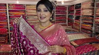 Exclusive Banarasi Collection from Adi Mohini Mohan Kanjilal [upl. by Nevah]