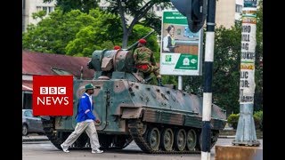 Zimbabwe army takeover Latest Updates  BBC News [upl. by Mariel]