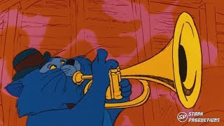 Los Aristogatos  Todos quieren ser ya gato jazz 1080P Español [upl. by Inanuah89]