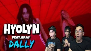 HYOLYN  DALLY feat GRAY  Mv REACTION [upl. by Nesta]