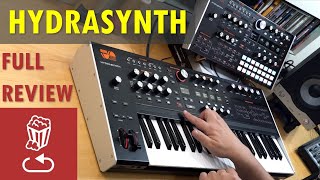 HYDRASYNTH Full Review  Keyboard vs Desktop  Poly aftertouch tutorial [upl. by Yentihw]