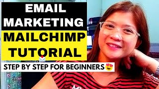 EMAIL MARKETING STEP BY STEP FOR BEGINNERS  EASY MAILCHIMP TUTORIAL [upl. by Miquela]