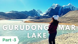 Gurudongmar Lake  Lachen to Gurudongmar Lake in December  North Sikkim Tour [upl. by Sanborn579]