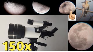 F30070M telescope 150x zoom test PART 1 [upl. by Neeruam]