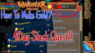 Warspear OnlineTipsampTrick  This quest can make you rich How make gold warspear [upl. by Swain]