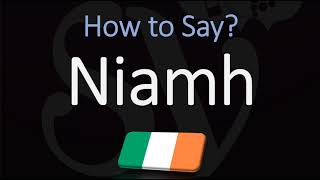 How to Pronounce Niamh CORRECTLY Irish Names Pronunciation [upl. by Amikahs]