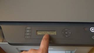 How to reset HP Laser MFP 135a 135w 135r 137fnw  Toner very Low [upl. by Sletten494]