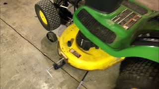 Trick to Remove Lawn Mower Blades THE EASY WAY [upl. by Adnesor]