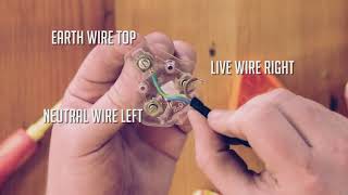 How to rewire a plug [upl. by Iel]