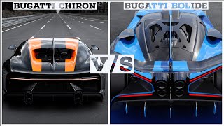 Bugatti Bolide vs Bugatti Chiron  Darg Race  Cars Battle [upl. by Otsirave232]