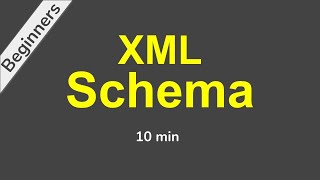 XML Schema XSD Beginner Tutorial with Demo [upl. by Ardisj]