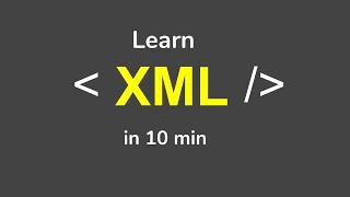 What is XML  XML Beginner Tutorial  Learn XML with Demo in 10 min [upl. by Amble335]