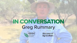 GRDC in Conversation Greg Rummery [upl. by Lilas]