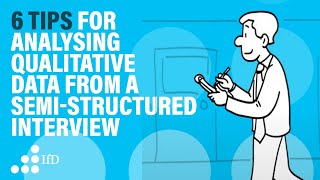 How to analyse qualitative data for an interview I semistructured interview [upl. by Ayamahs]