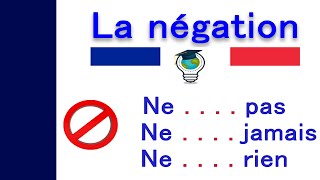 La négation Nepas  Ne jamais Grammaire [upl. by Eznyl854]