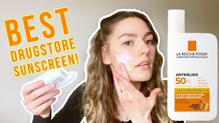 La RochePosay Anthelios UltraLight Invisible Shaka Fluid SPF50 review Oily skin [upl. by Celestia163]