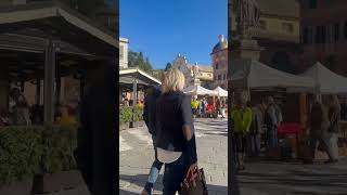 Chiavari Italy Antique Market [upl. by Ahsinyd]