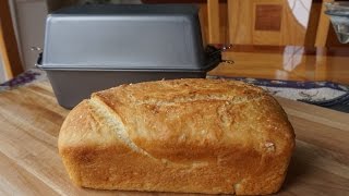 How to Bake NoKnead Bread in a Poor Man’s Dutch Oven no mixer… no bread machine… [upl. by Gian]