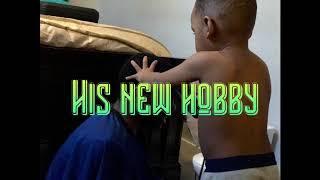 Youngest barber ever cuts hair at age 3 [upl. by Flosser]