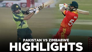 Replay  Full Match Highlights  Pakistan vs Zimbabwe  2nd T20I  PCB  MA2E [upl. by Ynotna579]