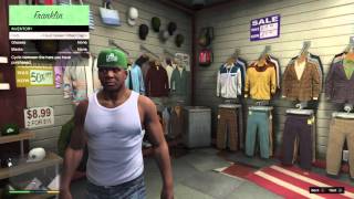 GTA 5 How To Make Franklin Look Like Carl Johnson [upl. by Zippel415]