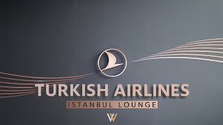 Turkish Airlines Istanbul Lounge [upl. by Doralin]