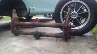 VW Bus 4 quot Narrowed Beam How To part 1 [upl. by Halla]