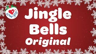 Jingle Bells Original Christmas Song with Lyrics 🎅 [upl. by Eiralam]