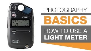 PHOTOGRAPHY BASICS  How To Use A Light Meter [upl. by Radie]