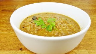 Episode 106  Mauritian Black Lentil soup  Fricassée Lentilles Noir [upl. by Mureil]