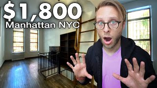 I Found New York’s Cheapest Loft Apartment 1800 Per Month [upl. by Oniger137]