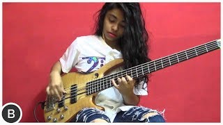 AMAZING YOUNG BASSIST MOHINI DEY [upl. by Errot856]