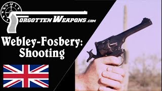 Shooting the WebleyFosbery Automatic Revolver  Including Safety PSA [upl. by Barron178]