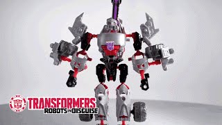 Transformers ConstructBots  Megatron  Instructional Video  Transformers Official [upl. by Enyedy]