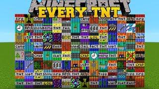 BLOWING UP EVERY Single TNT In Minecraft [upl. by Yeslehc]