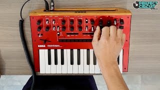 Korg Monologue Analog Synth Demo [upl. by Zoubek]