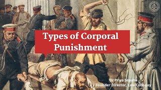 Types of Corporal punishment [upl. by Tezil]