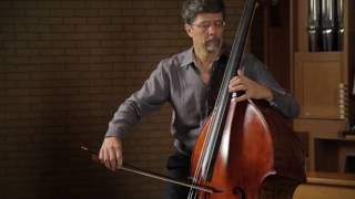 Bach Cello Suite No 4 in Eb I Prelude  Jeff Bradetich double bass [upl. by Thea920]