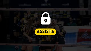 JOGO COMPLETO PRAIA CLUBE x OSASCO  SUPERLIGA FEMININA [upl. by Anilorak]