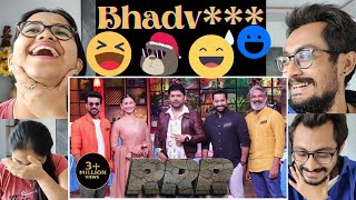 RRR UNCENSORED The Kapil Sharma Show REACTION  preetis vlog [upl. by Yznil541]