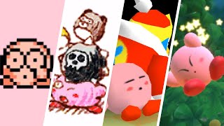 Evolution of Kirby Deaths amp Game Over Screens 19922018  Main Series [upl. by Marlie]