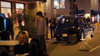 Bohemian Rhapsody karaoke in the streets of San Luis Obispo [upl. by Ilyk]