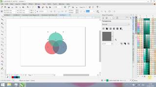 Tutorial Objek Transparan  Corel Draw X7 [upl. by Shanahan]