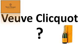 How to say Veuve Clicquot CORRECTLY French Champagne Pronunciation [upl. by Hogle967]