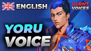 YORU English Voice  Voice Lines  VALORANT [upl. by Noled943]