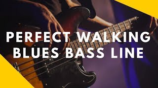 Jeff Berlins Perfect Walking Blues Bass Line [upl. by Anaerb]