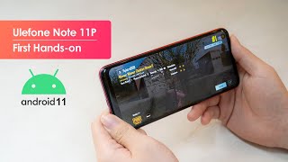 Ulefone Note 11P First Handson Video [upl. by Anas]