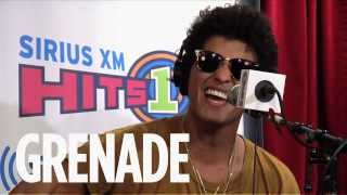 Bruno Mars  quotGrenadequot LIVE  SiriusXM Acoustic  Hits 1 [upl. by Meehyr570]