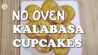 YUMMY NO OVEN KALABASA CUPCAKES  NO OVEN PUMPKIN SQUASH CUPCAKES [upl. by Haisej]